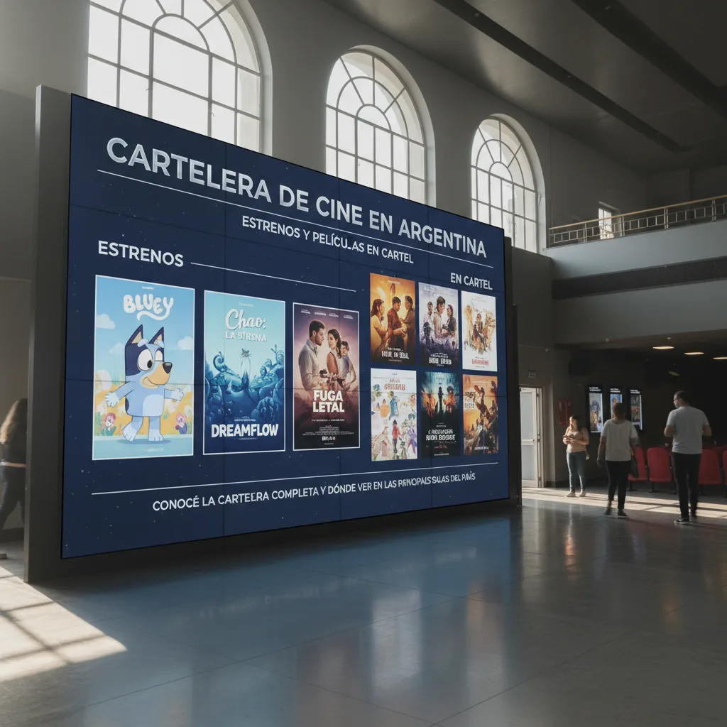 Cartelera de cine en Argentina: estrenos y películas en cartel