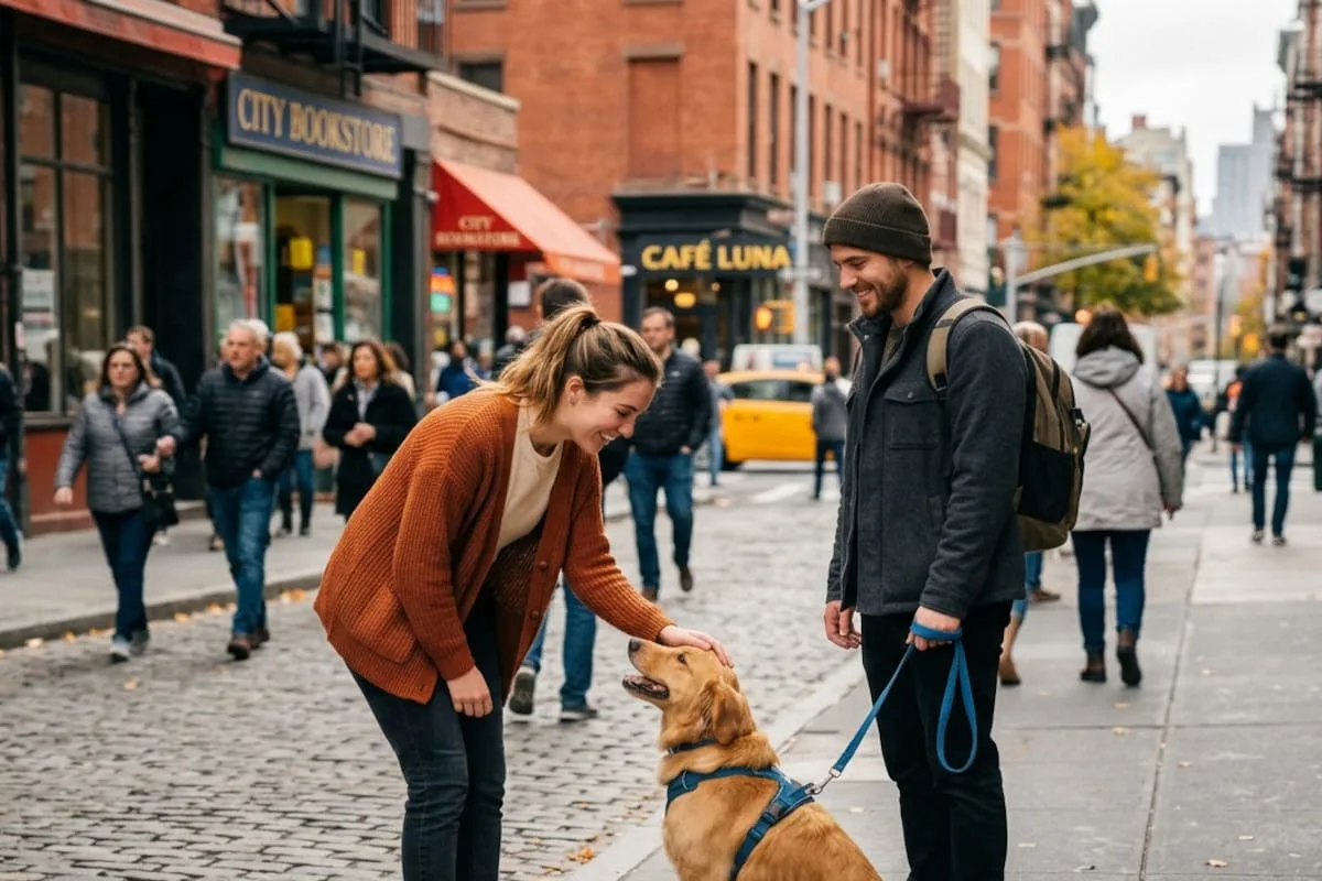 Acariciar perros en la calle revela tu estado emocional, según la psicología