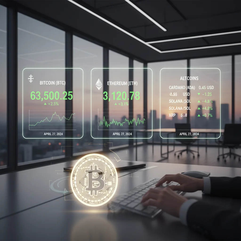 Bitcoin y criptomonedas: cotizaciones al 27 de abril
