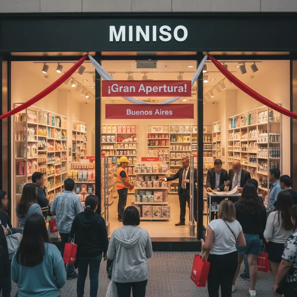 Miniso abrió su primer local en Buenos Aires: inversión de US$50 millones y expansión agresiva