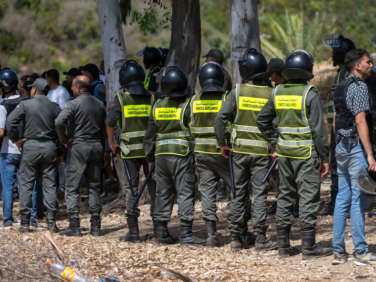 Marruecos frenó un nuevo intento de aluvión migratorio en Ceuta: más de 300 detenidos