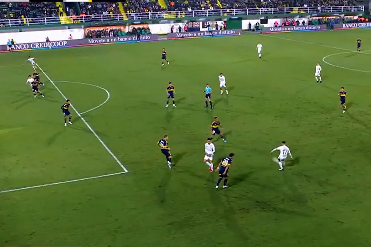 Defensa-Boca: anularon gol de Gutiérrez y validaron el 1-0 de Giménez