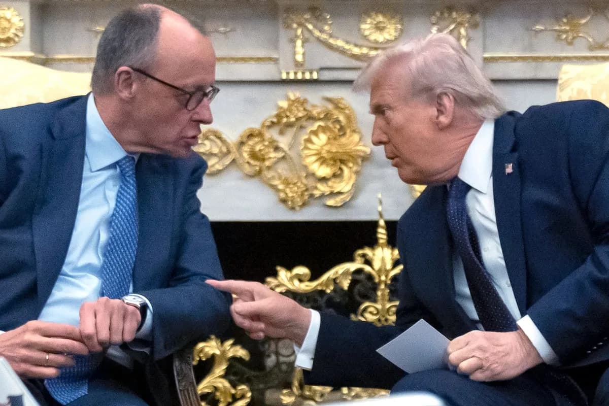 Trump arremetió contra Merz y profundizó la grieta con Europa por Irán