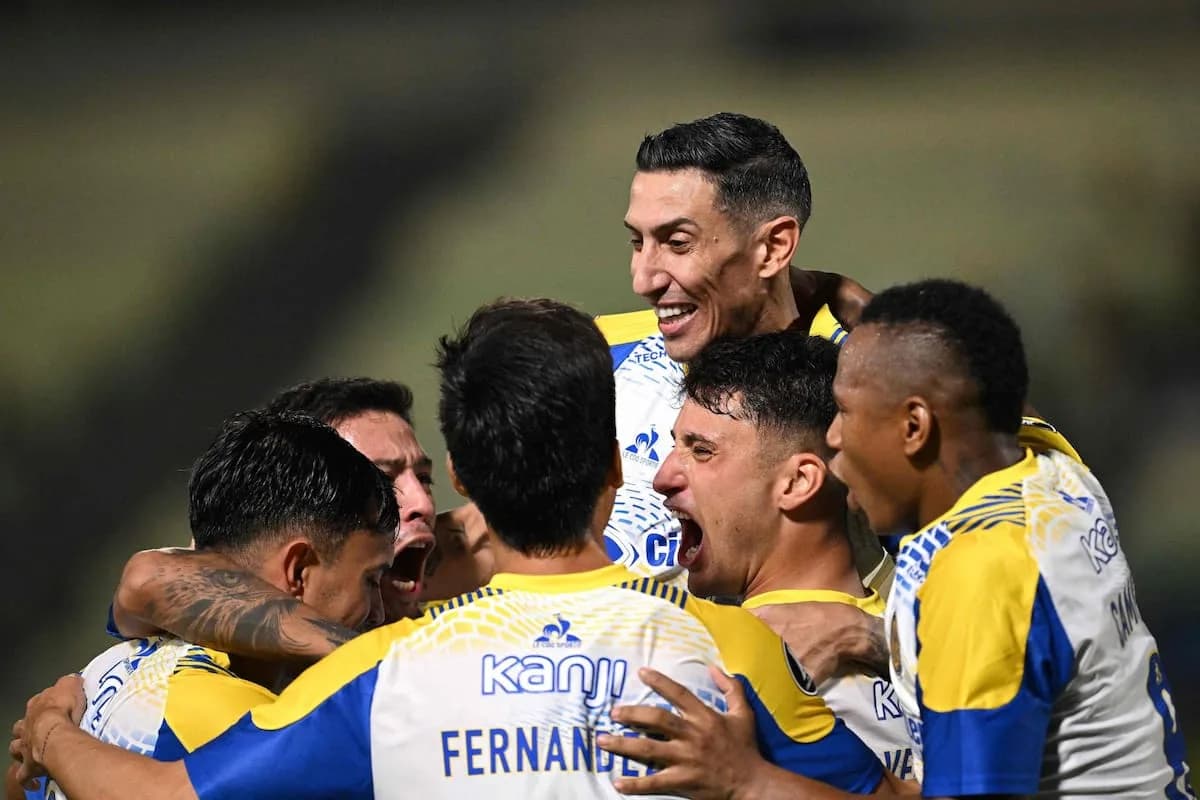 Rosario Central ganó 3-0 en Venezuela con el primer gol de Di María en Libertadores