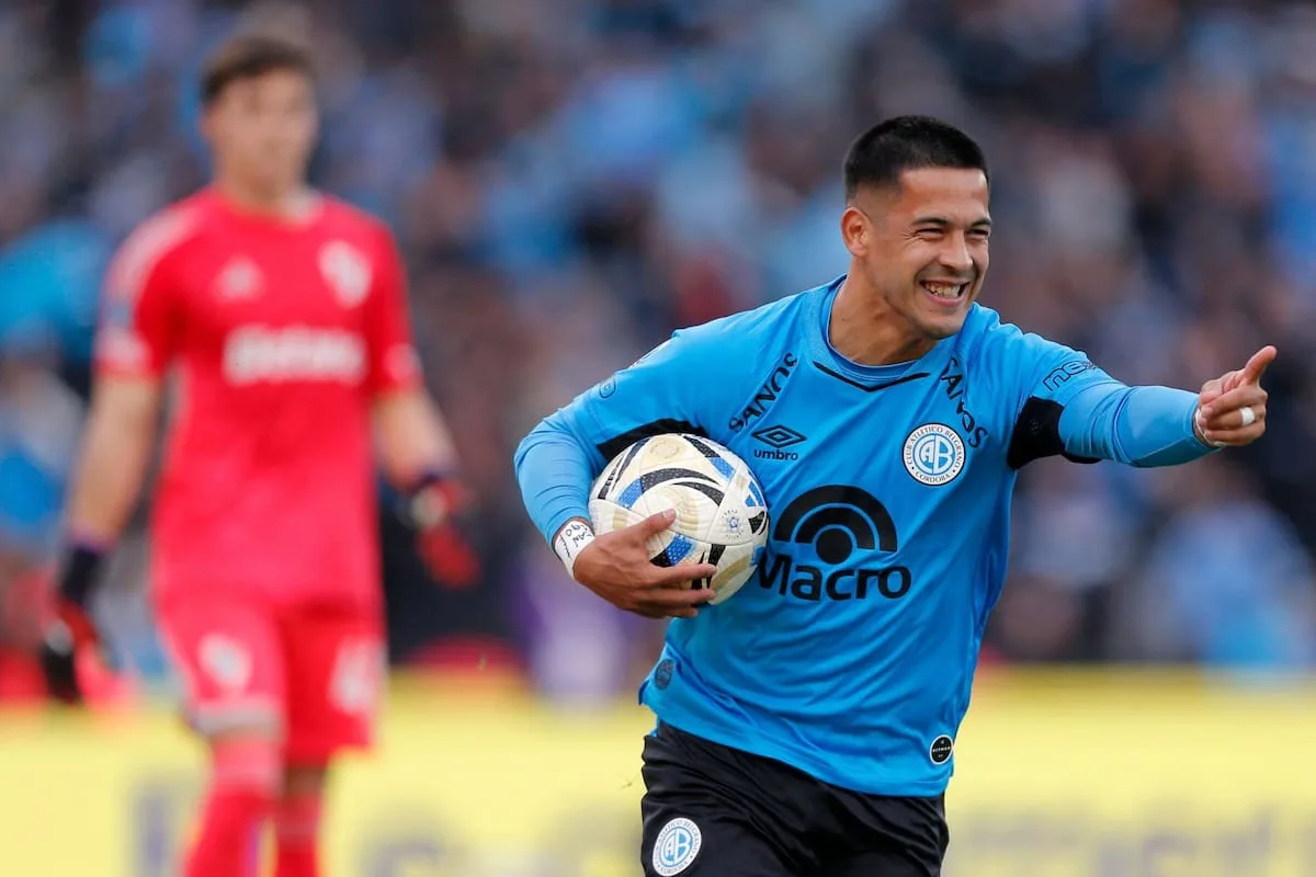 Uvita Fernández, el héroe de Belgrano: dos goles para la consagración histórica