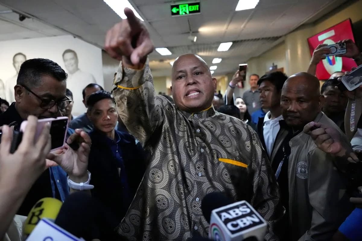 Disparos en el Senado de Filipinas durante operativo de arresto