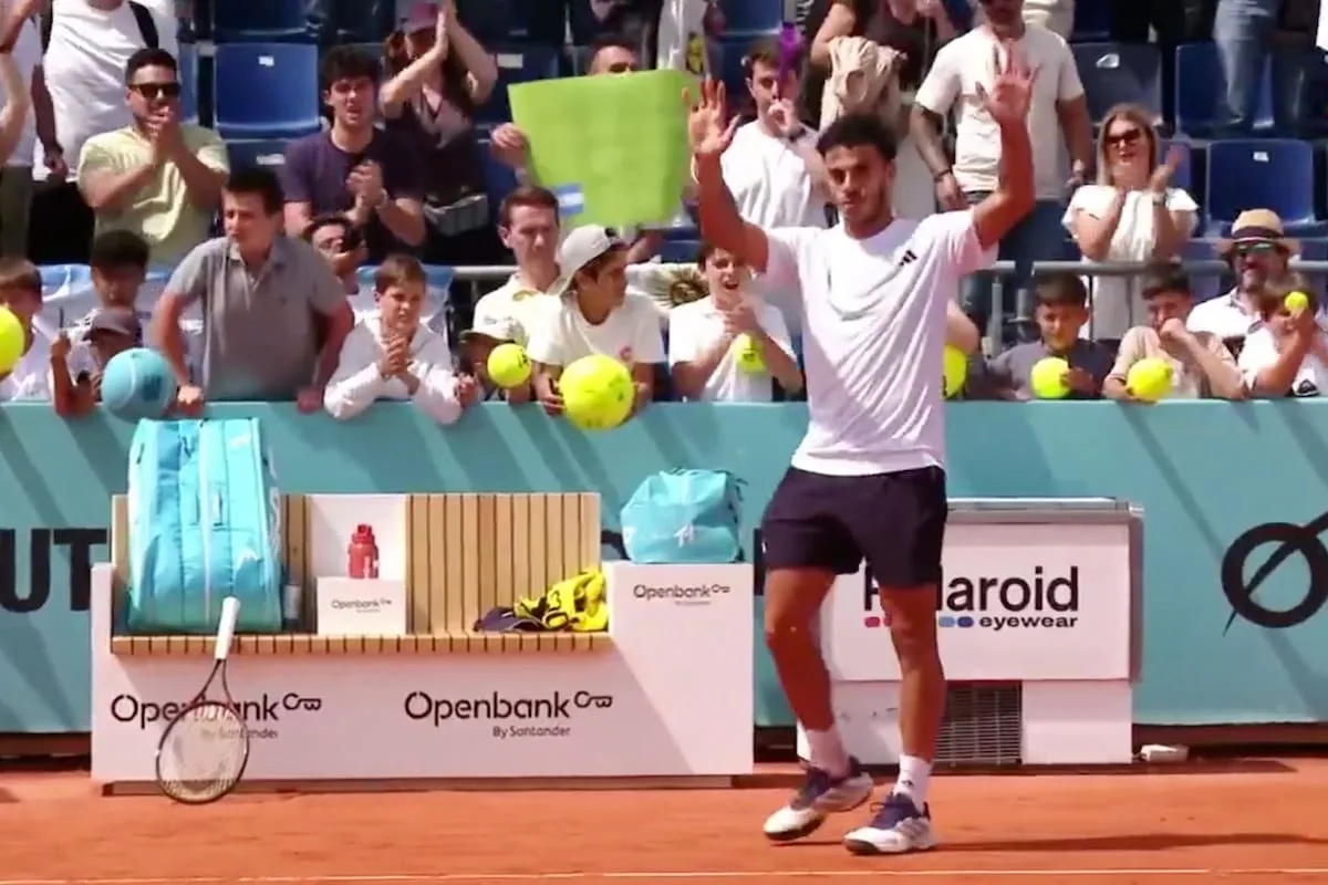 Cerúndolo cayó ante Blockx y se despidió del Masters 1000 de Madrid
