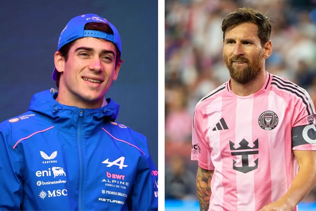 Messi y De Paul recibieron a Franco Colapinto en Miami