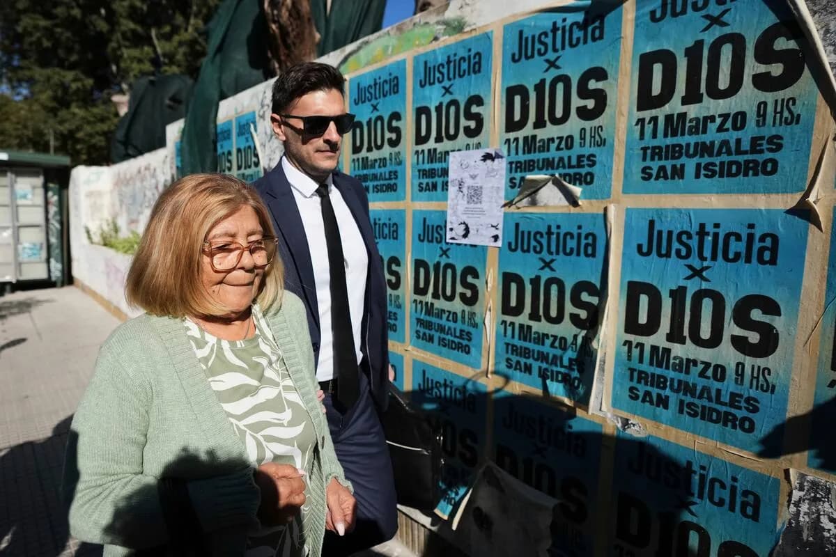 Rita Maradona declaró en el juicio: "Las hijas dijeron que eran grandes y se iban a hacer responsables"