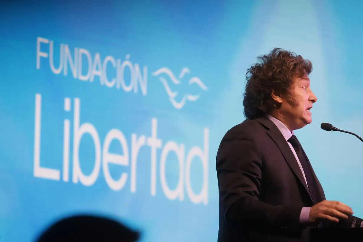 Milei cierra la cena de la Fundación Libertad atacando al marxismo