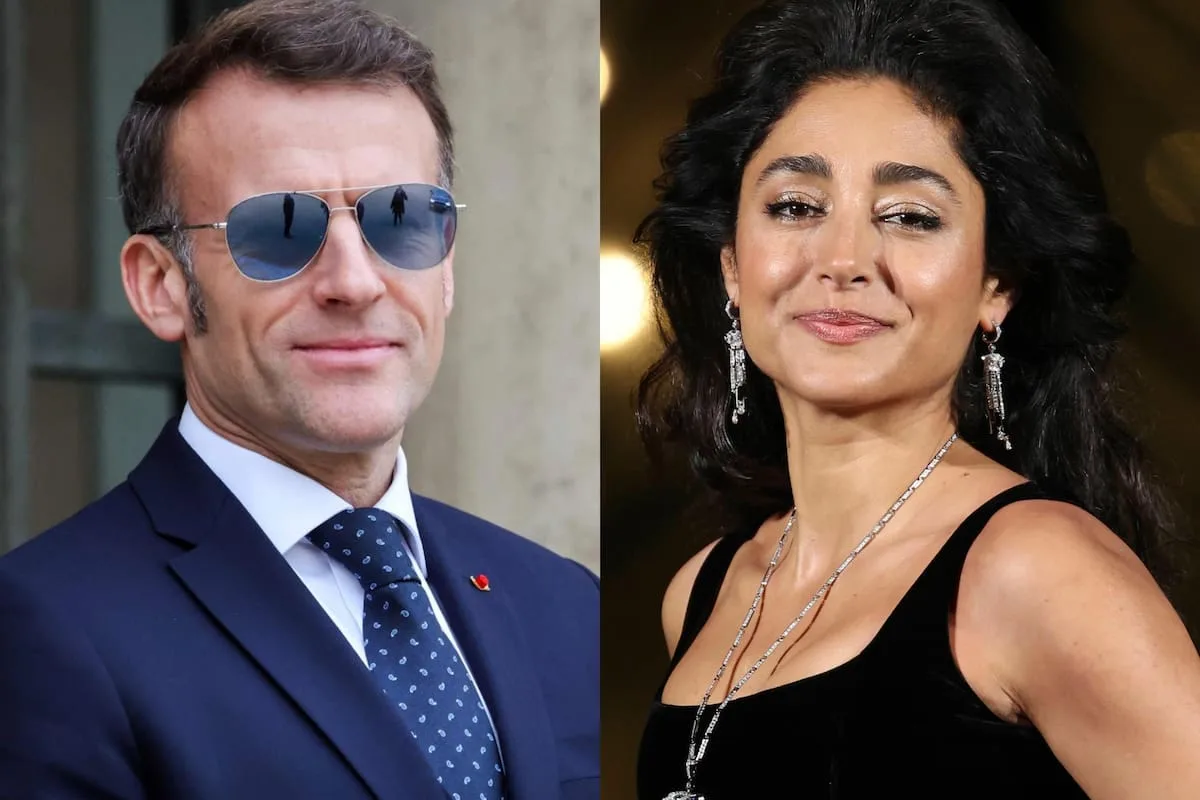 Macron, vinculado con actriz franco-iraní: la versión detrás del cachetazo de Brigitte