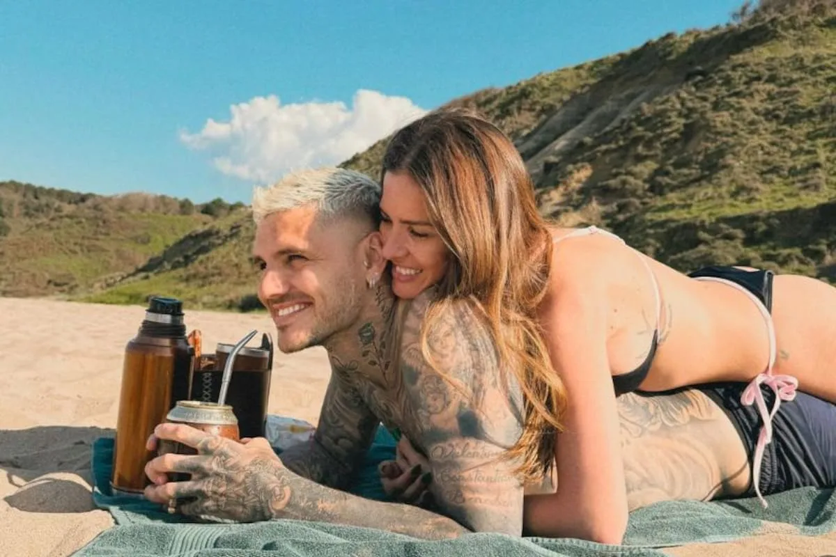 Icardi compartió fotos en familia con la China Suárez en playas de Estambul