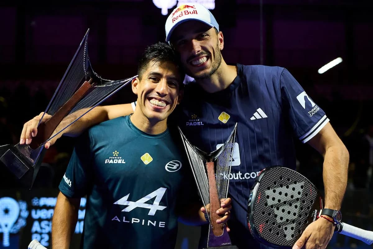 Galán y Chingotto: la dupla que persigue el número uno mundial