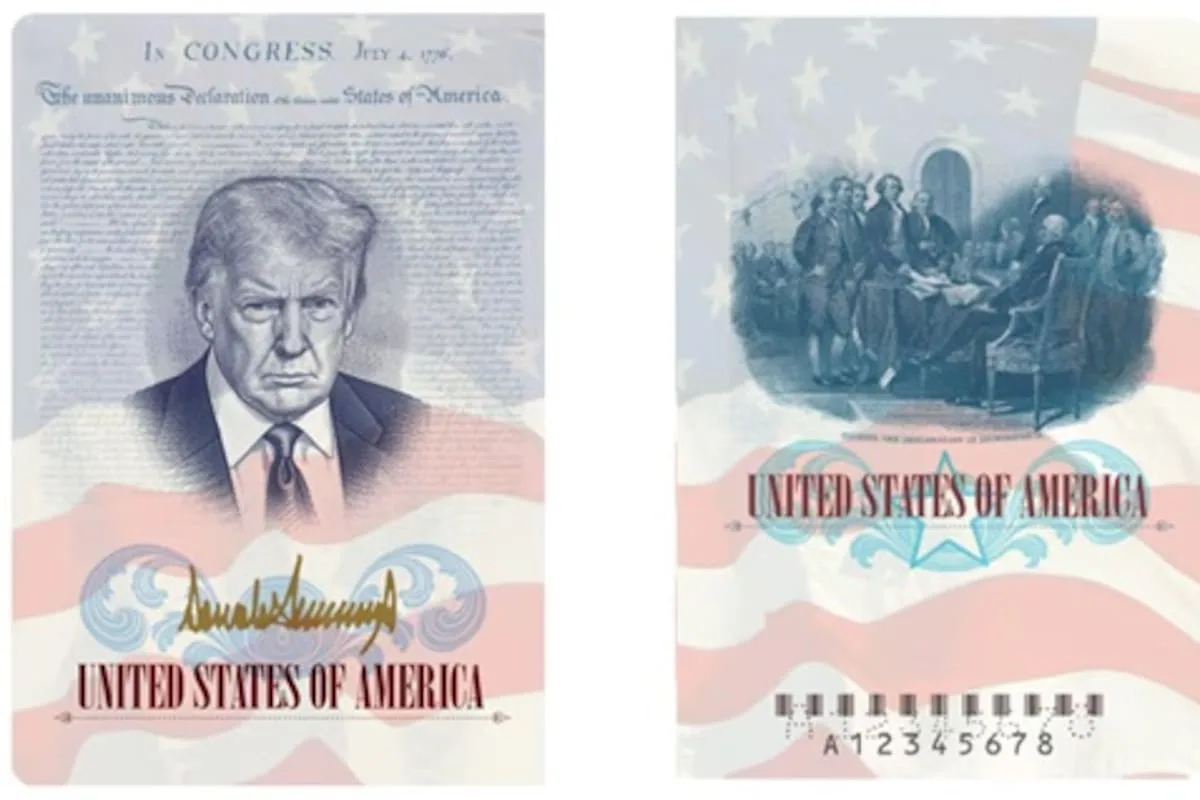 EE.UU. imprimirá pasaportes y monedas con la cara de Trump