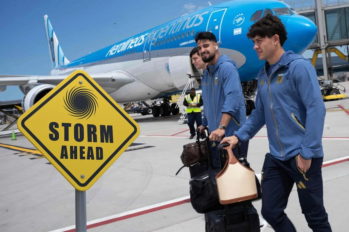 Alerta de tornado en Kansas City mientras Argentina llega para el Mundial 2026