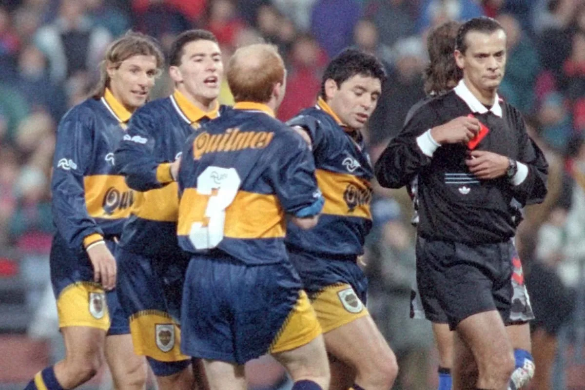 Vélez-Boca 1996: la noche en que Maradona fue expulsado y quedó una frase eterna