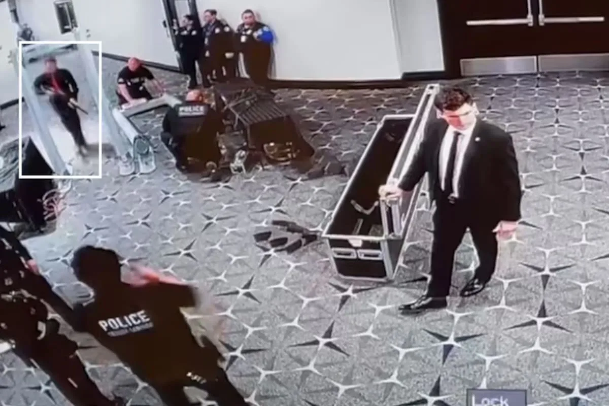 Vídeo revela el momento exacto del tiroteo en la cena de Trump en Washington