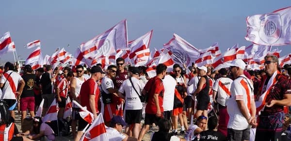 River festejó en Los Ángeles antes del choque decisivo contra Monterrey