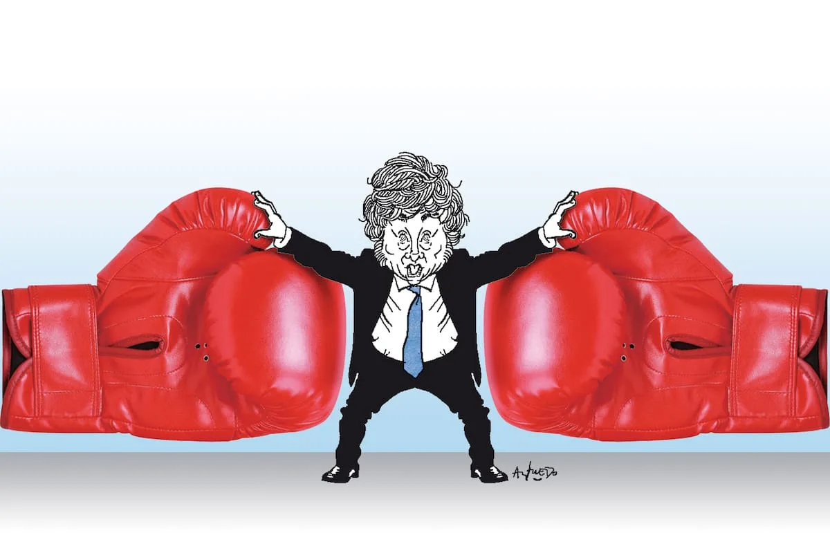 La disputa libertaria amenaza la recuperación económica y electoral del Gobierno
