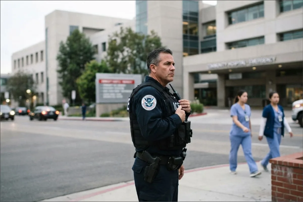 La protección que tienen los migrantes en hospitales de California frente a operativos de inmigración