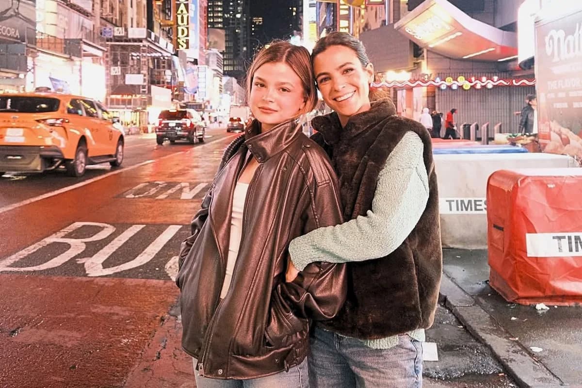 El viaje de Agustina Cherri con Muna Pauls a Nueva York: pizza, Central Park y desfile por Times Square