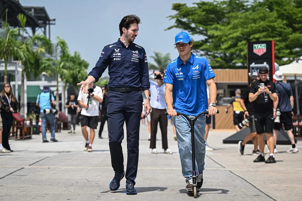 Colapinto respondió sobre las redes, el choque, Briatore, Norris y Verstappen