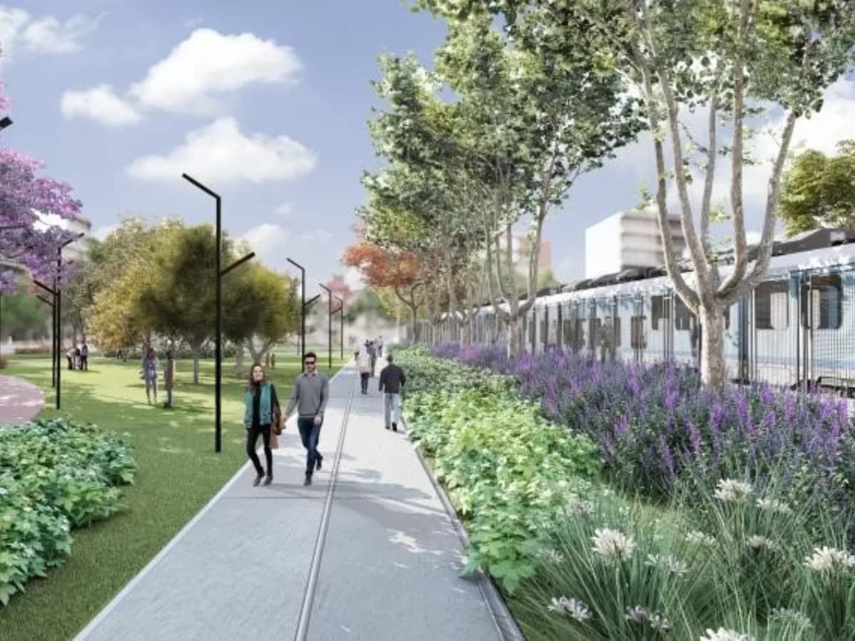 Así será el nuevo parque de Villa Urquiza: recuperan un predio ferroviario y suman casi 6.000 m² verdes