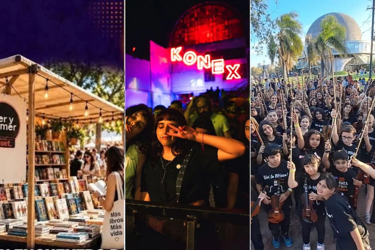 Música, gastronomía y literatura al aire libre: cinco planes para disfrutar el comienzo de los días lindos en la Ciudad de Buenos Aires