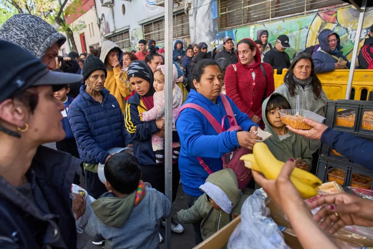 La inseguridad alimentaria severa creció en Argentina: 550.000 hogares más que en 2010