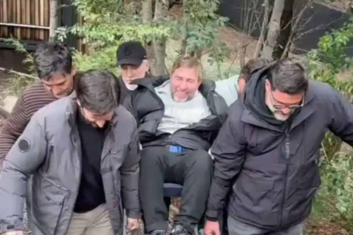 El viaje de Emiliano Pinsón con amigos a Bariloche: lucha, ganas de vivir y 40 años de amistad