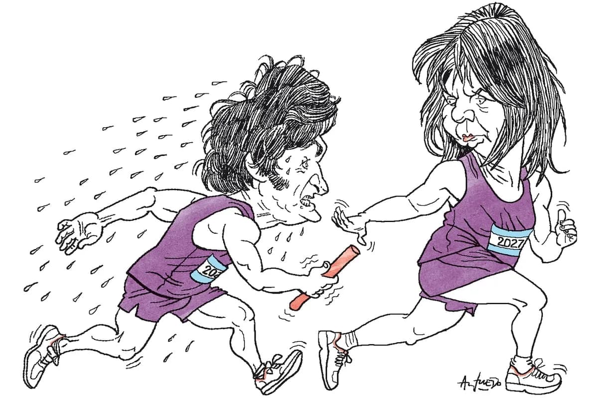 Bullrich le partió la pantalla a Milei