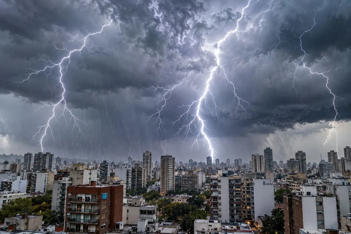 Se viene un nuevo frente desde el Pacífico que traerá más inestabilidad, tormentas, máximas de hasta 35°C y vientos que podrían superar los 80 km/h: las zonas afectadas