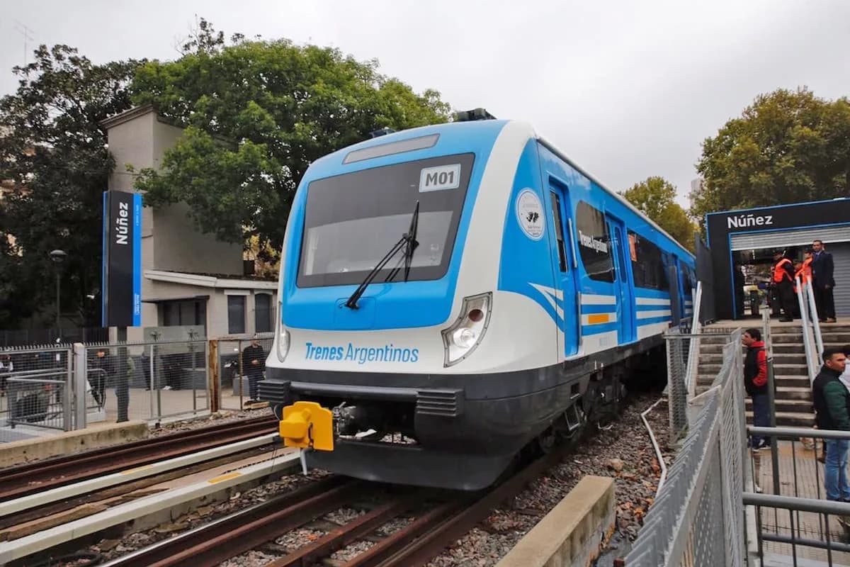 Tren Mitre: dos ramales no funcionan del viernes 9 al lunes 12 de octubre