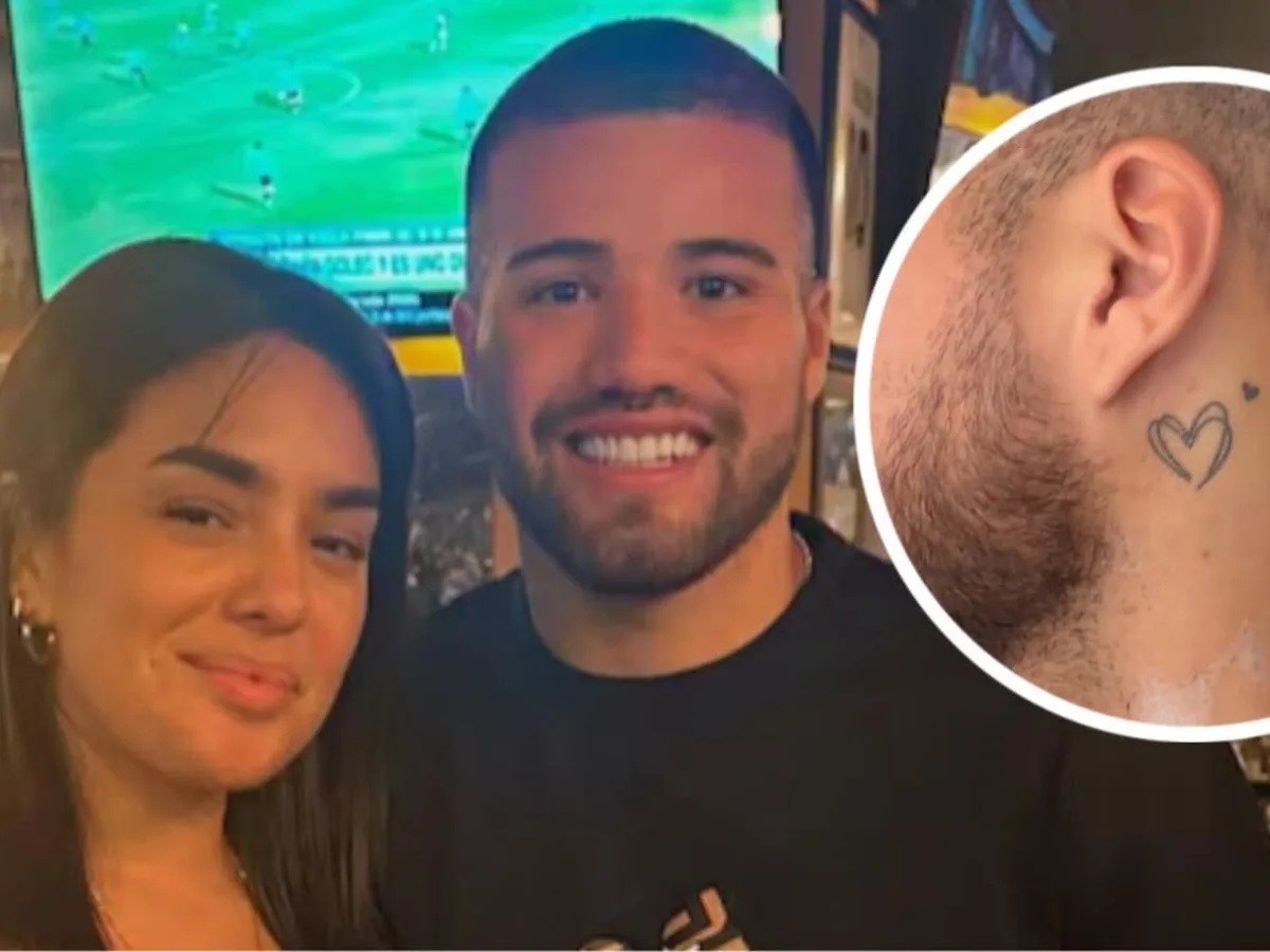 El Chelo Weigandt se tapó el tatuaje que se hizo con Ángela Leiva: "Borrando una historia del pasado"
