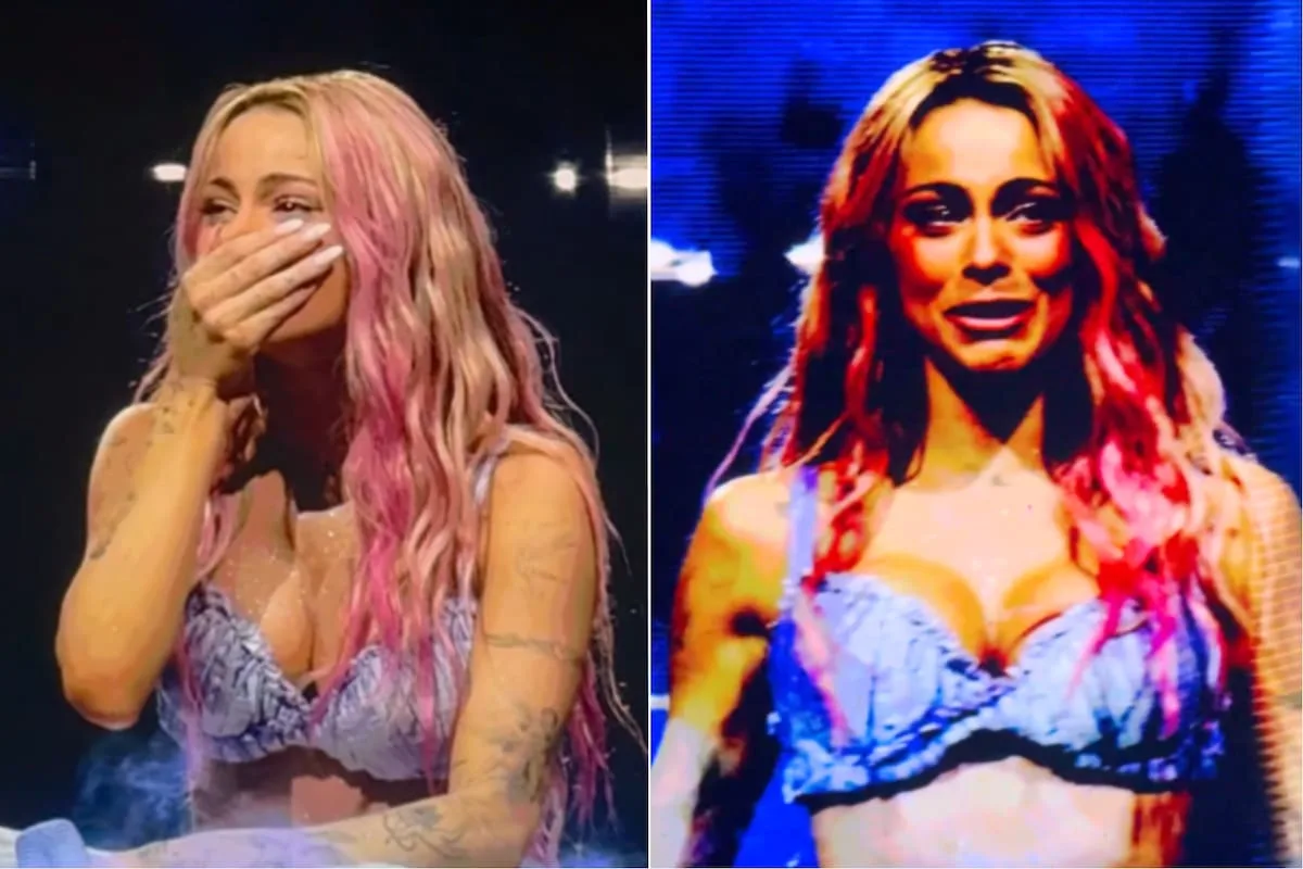 Tini Stoessel se quebró en pleno recital al hablar del “duelo” que atraviesa