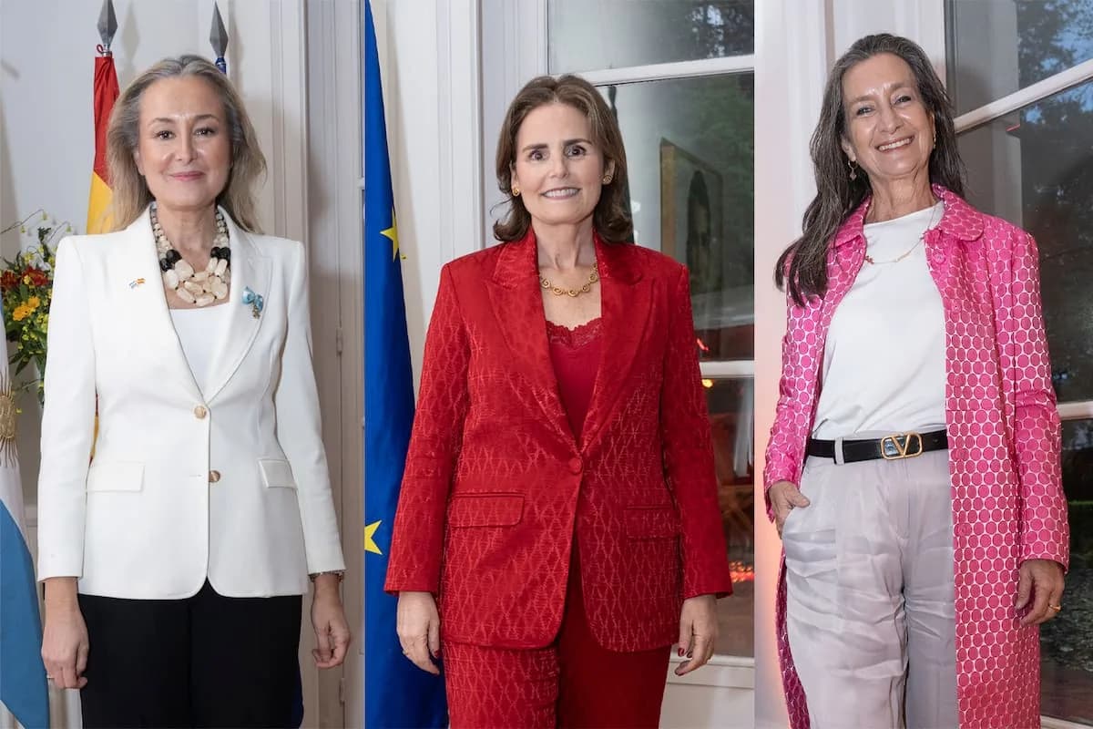 Fiesta Nacional de España: Villarruel y embajadores en el Palacio Dodero