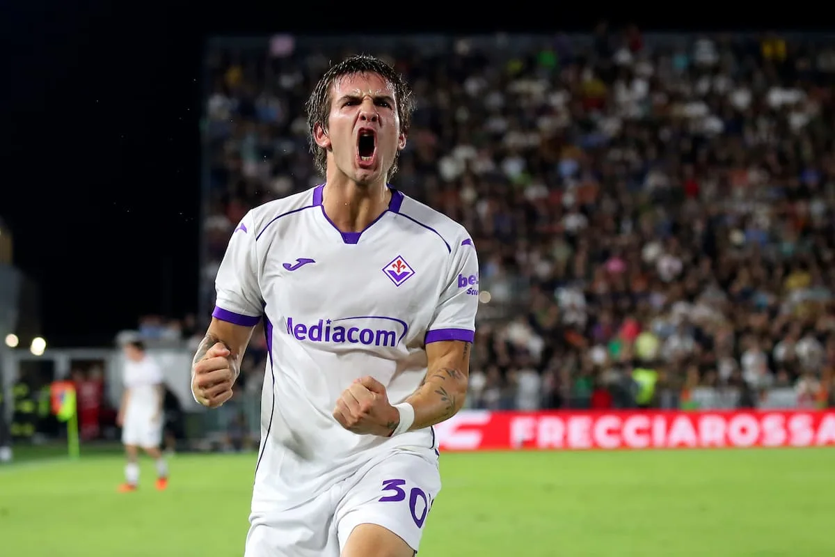 El desahogo de Franco Mastantuono: primer hat-trick, con un doblete en dos minutos y un insólito gol con la cara