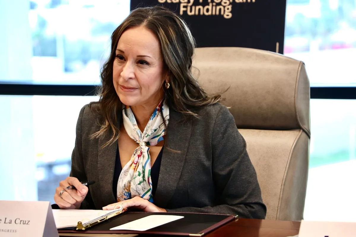 Monica De La Cruz busca su tercer mandato en Texas frente al cantante Bobby Pulido