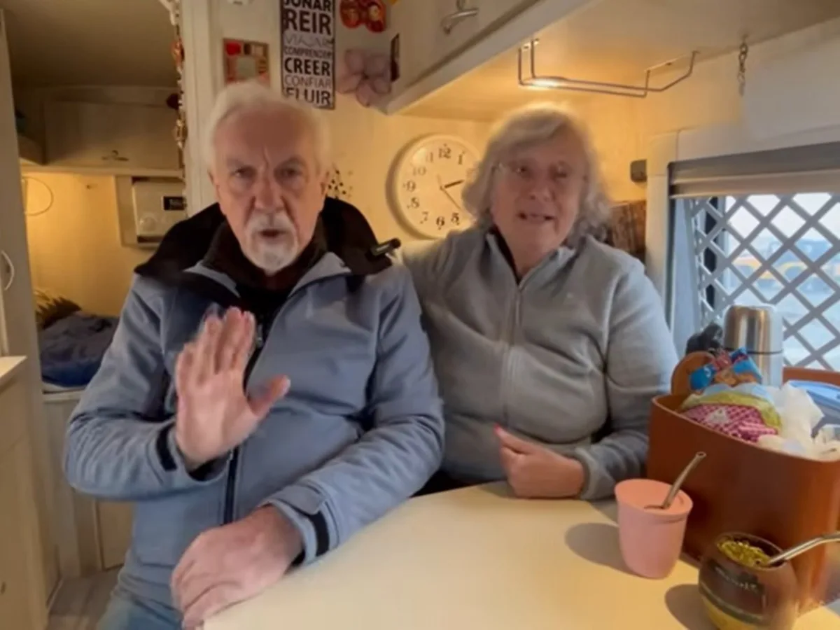 Reina y Paco, de 70 y 72 años, recorrieron 83.000 km en motorhome por Sudamérica