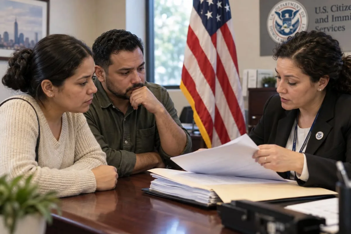Formulario migratorio entra en revisión: el perdón de Uscis que puede ser clave antes de obtener la residencia