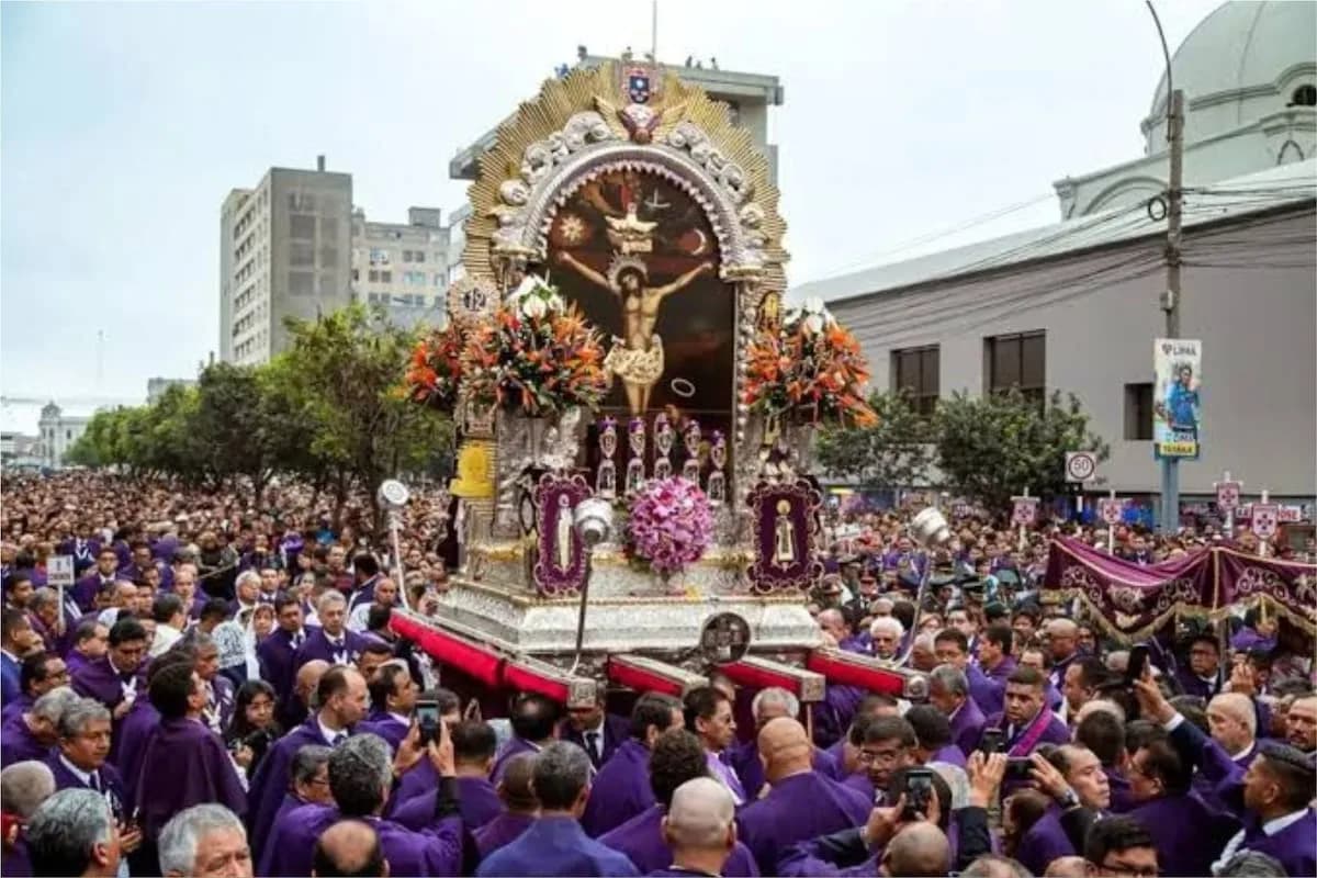 Señor de los Milagros: la historia del Cristo que sobrevivió a un terremoto en Perú y su oración