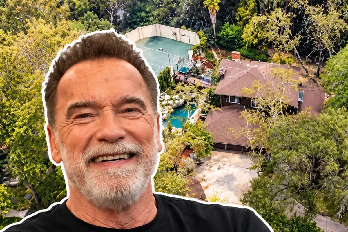 Arnold Schwarzenegger compró una casa en Los Ángeles por US$3,2 millones y la vendió a un Kennedy