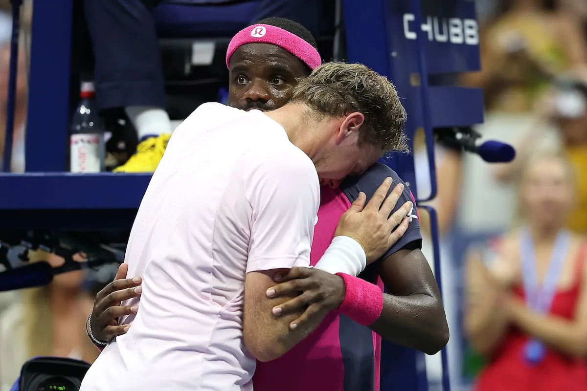 El desconsolado llanto de Michelsen tras quedar a un paso de las semifinales del US Open y el gesto de Tiafoe