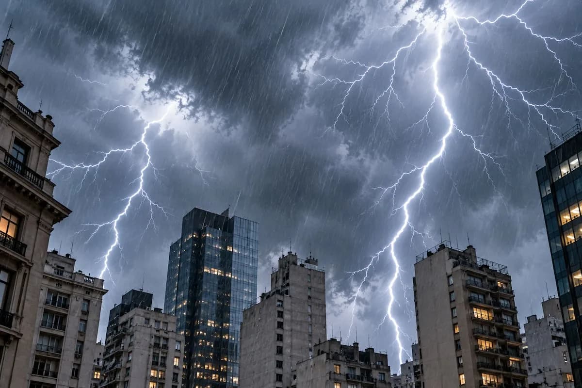 Pronóstico del tiempo: alerta por lluvias y viento en los próximos días en Buenos Aires
