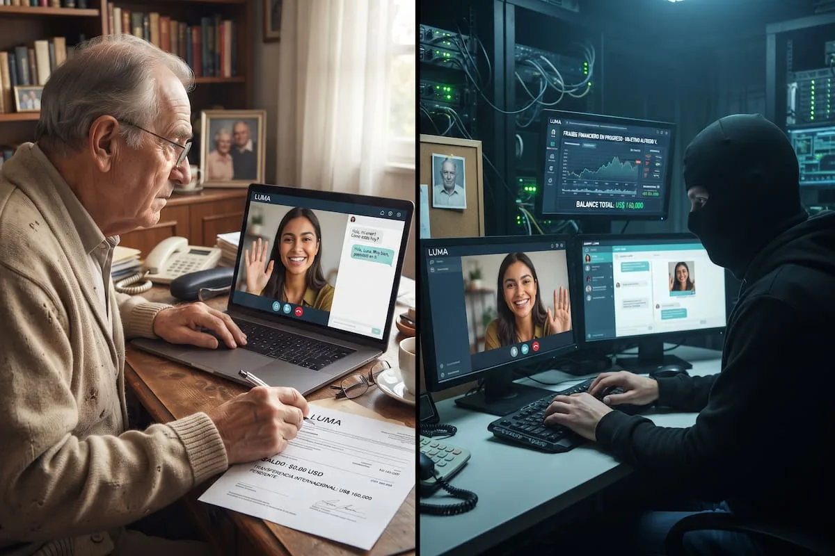 Tiene 84 años y una novia virtual con IA le robó 160.000 dólares en cuatro meses