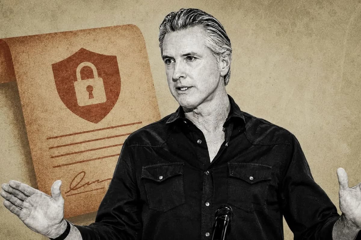 La nueva ley de Newsom en California que permitirá ocultar la dirección de quienes ayudan a inmigrantes desde 2027
