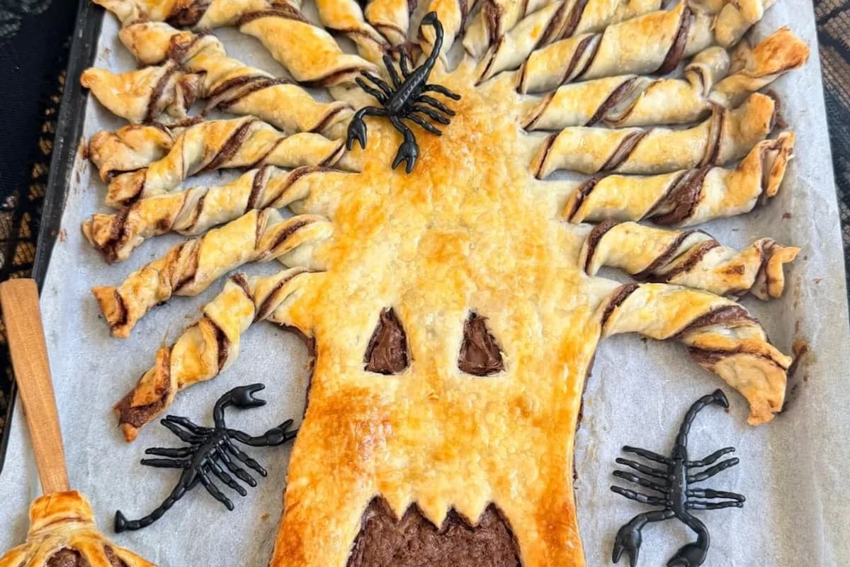 Árbol tenebroso de Halloween: la receta con tres ingredientes y 15 minutos de horno