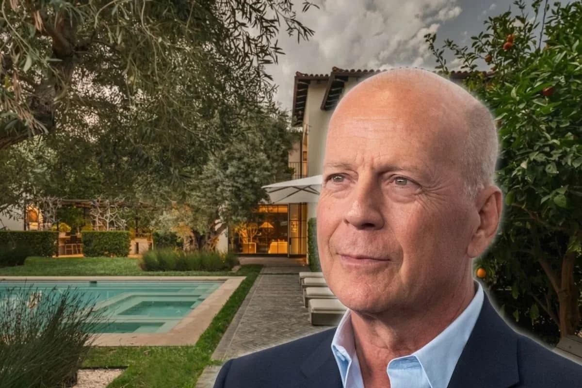 Bruce Willis vendió su mansión de Beverly Hills y 22 años después se revendió a US$41,25 millones
