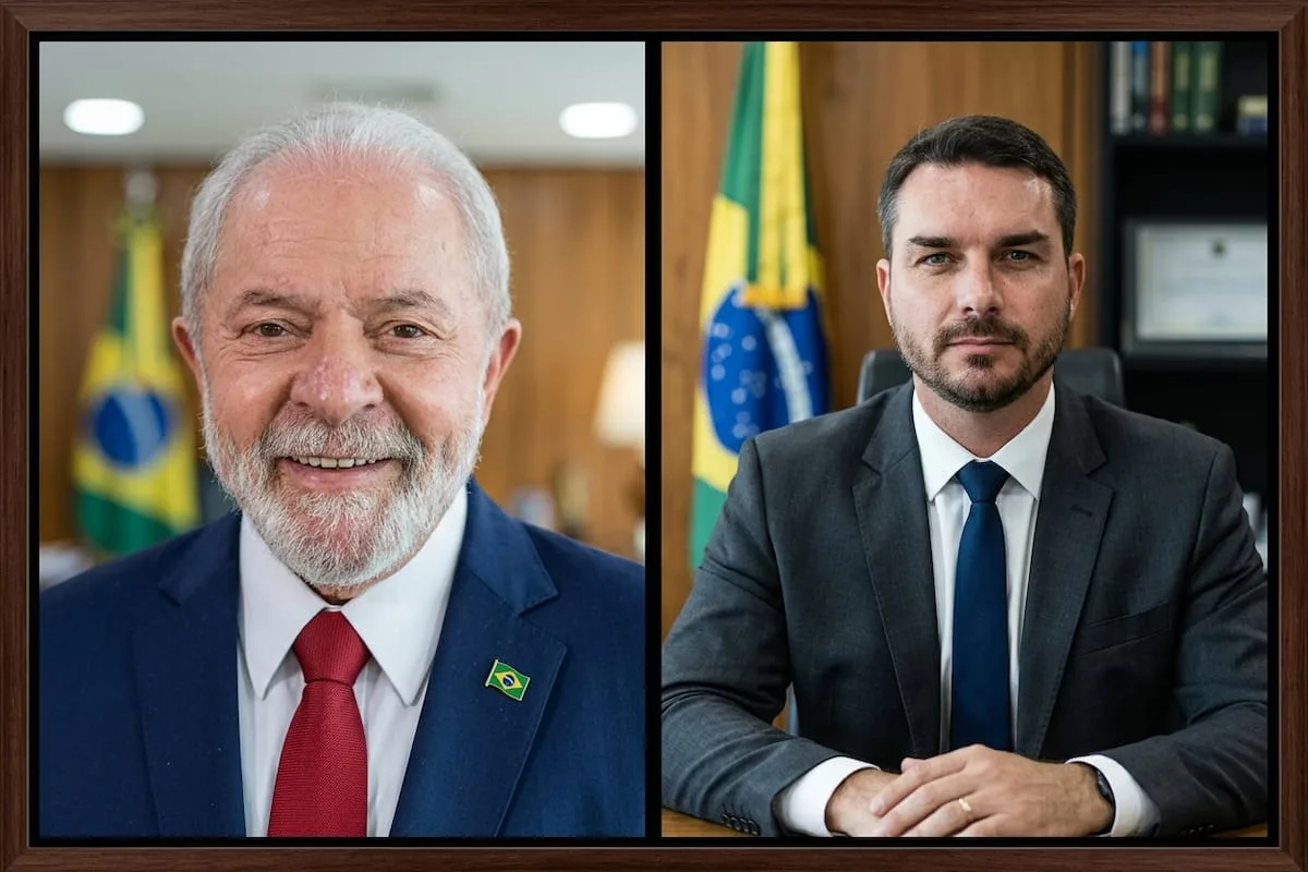 Brasil 2026: Lula 45,9% y Flavio Bolsonaro 46,5% en la última encuesta de Nexus