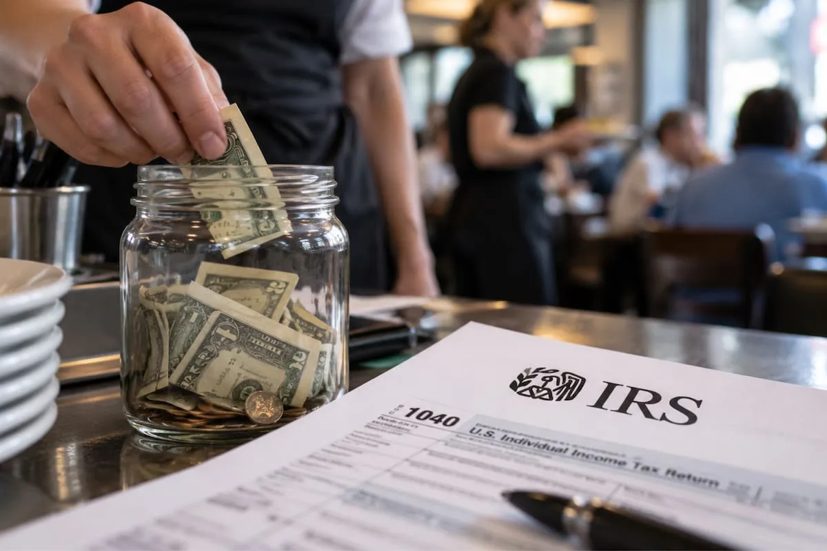 El IRS confirma que habrá deducciones de hasta US$25.000 para trabajadores que reciben propinas en EE.UU.